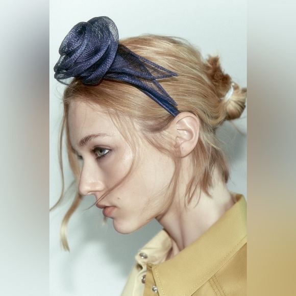 Zara Floral Headpiece Headband - Picture 1 of 4